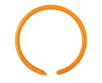 Balloons Gemar, modelling balloon type 160, orange, 100pcs EOL