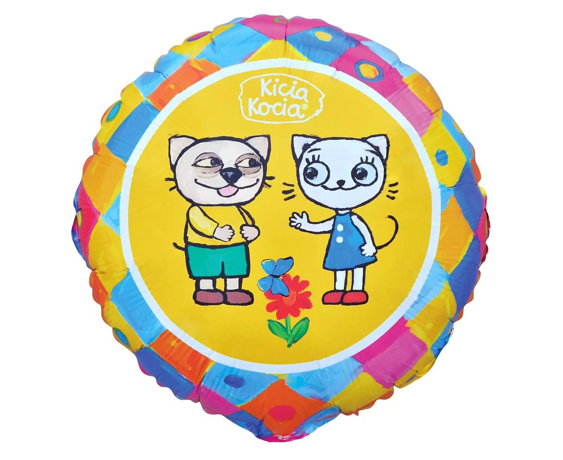 Foil balloon Kicia Kocia - Kocia and Pacek, 18"