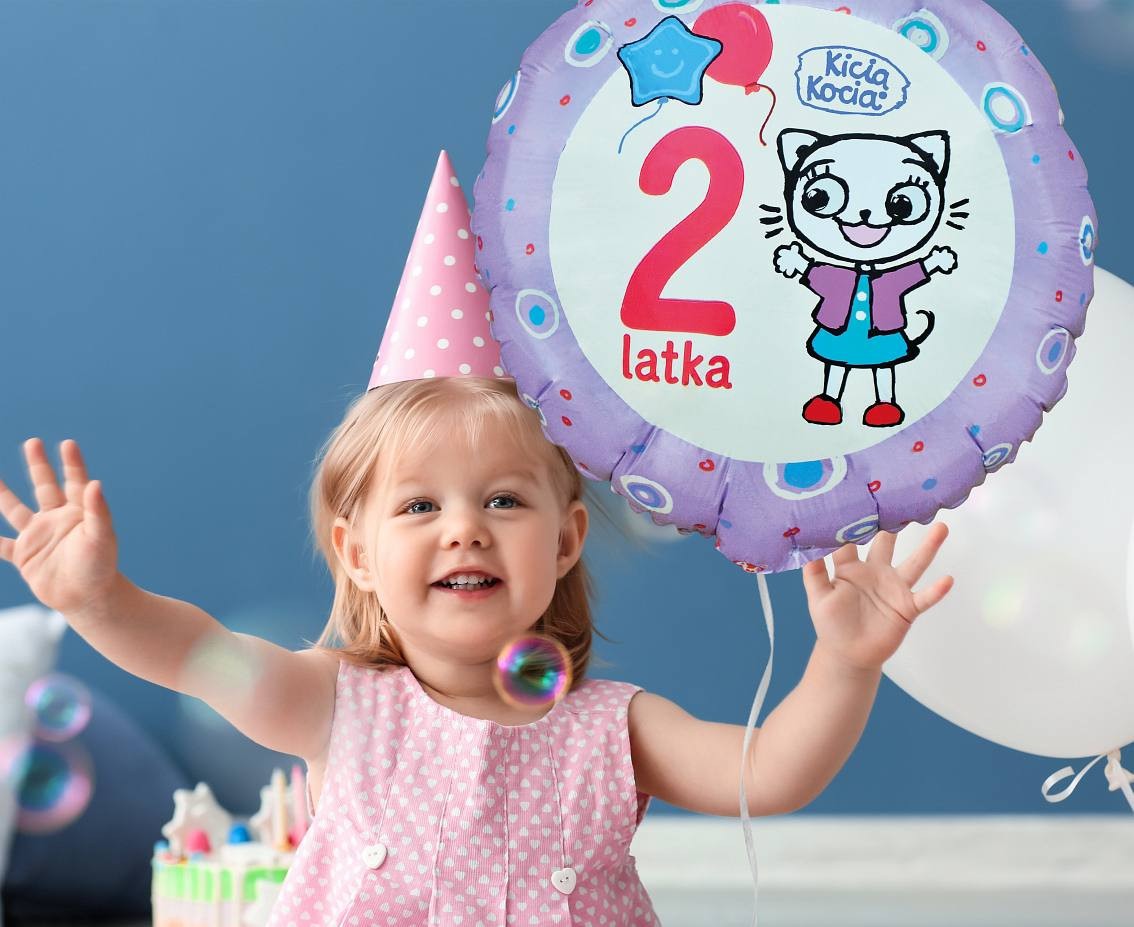 Foil balloon Kicia Kocia - 2, 18"