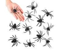 spiders ( 5 x 6 cm) 12 pcs