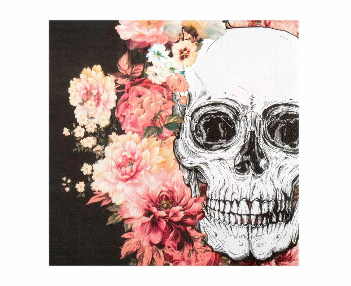 paper napkins Day of the dead 33x33 cm, 20 pcs