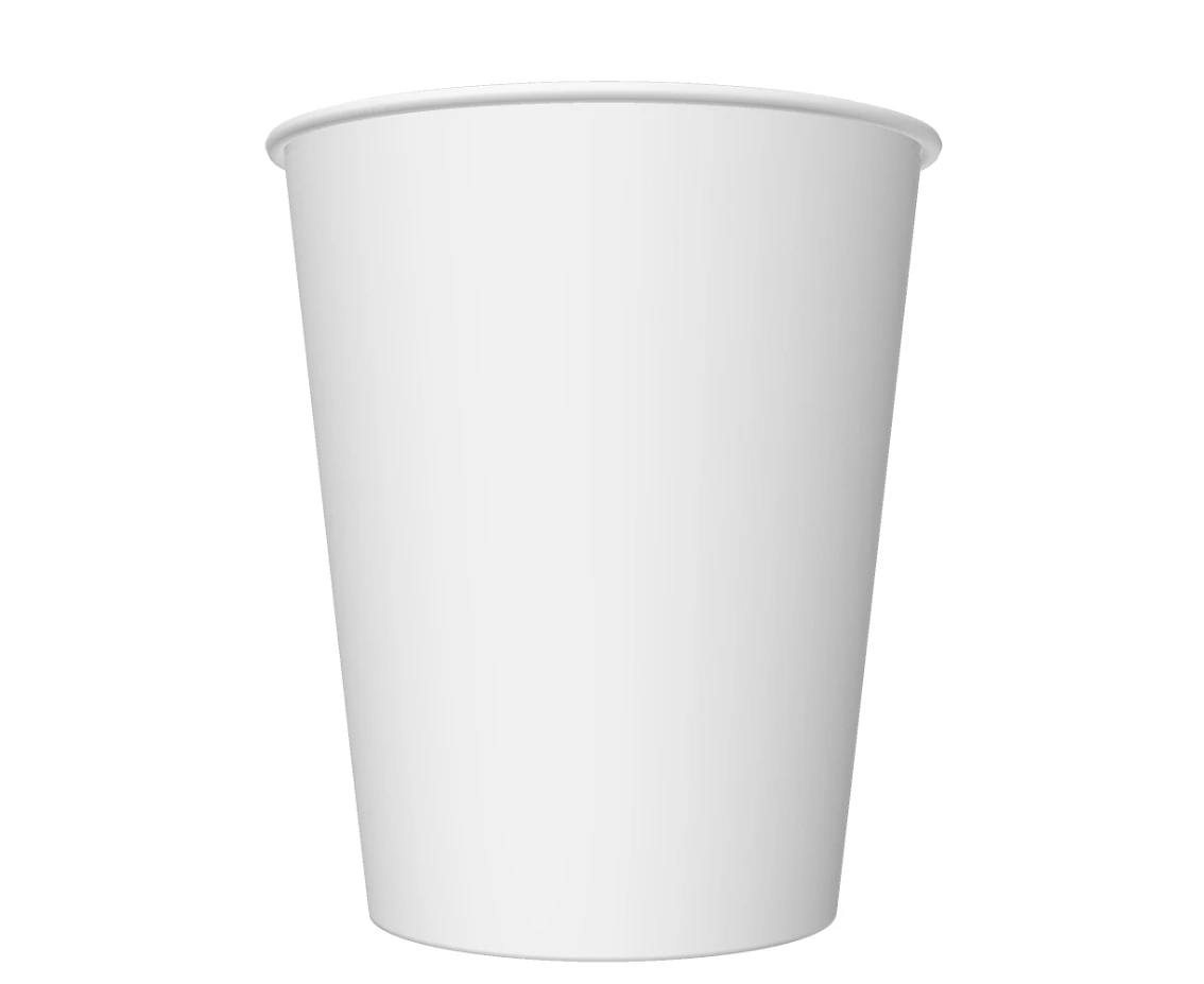 POLMAK Paper cups HRC white, 250 ml, 20 pcs