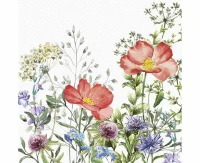 POLMAK Paper napkins Meadow in June, 33x33 cm,  20 pcs