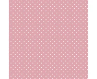 POLMAK Paper napkins White Dots on Pink, 33x33 cm, 20 pcs