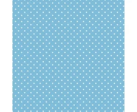POLMAK Paper napkins White Dots on Blue, 33x33 cm, 20 pcs