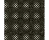 POLMAK Paper napkins White Dots on Black, 33x33 cm, 20 cm