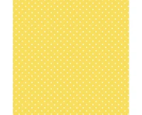 POLMAK Paper napkins White dots on yellow, 33x33 cm, 20 pcs