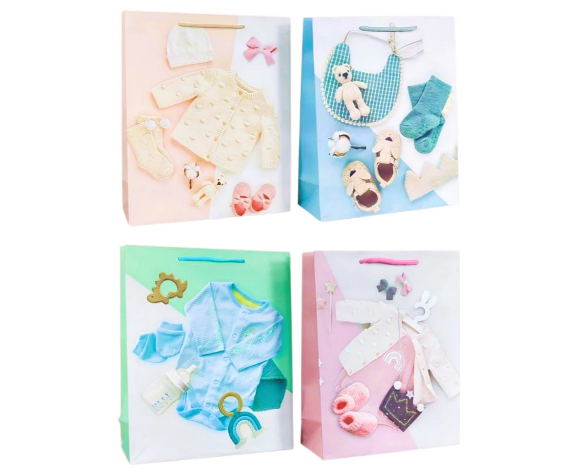 Paper gift bag 32x26x10 cm, 1 pc