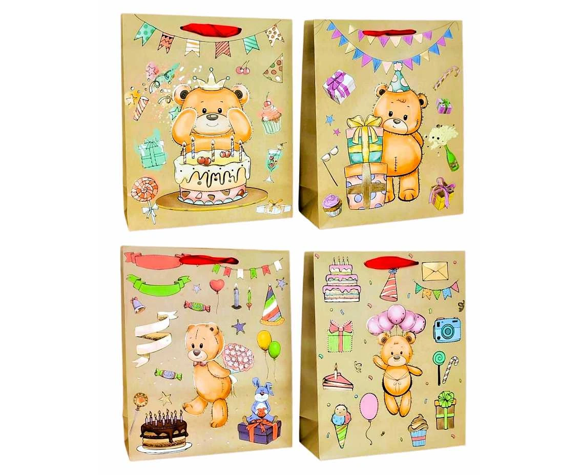 Paper gift bag 32x26x10cm, 1 pc.