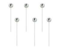Swizzle  stick disco ball 20 cm, 6 pcs