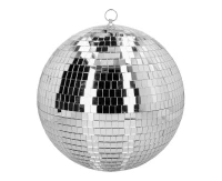 silver disco ball 30 cm, 1 pc