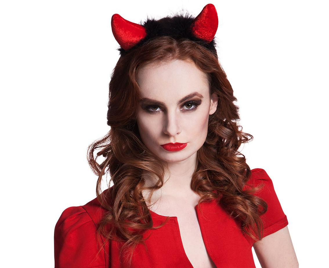 diadem devil horns
