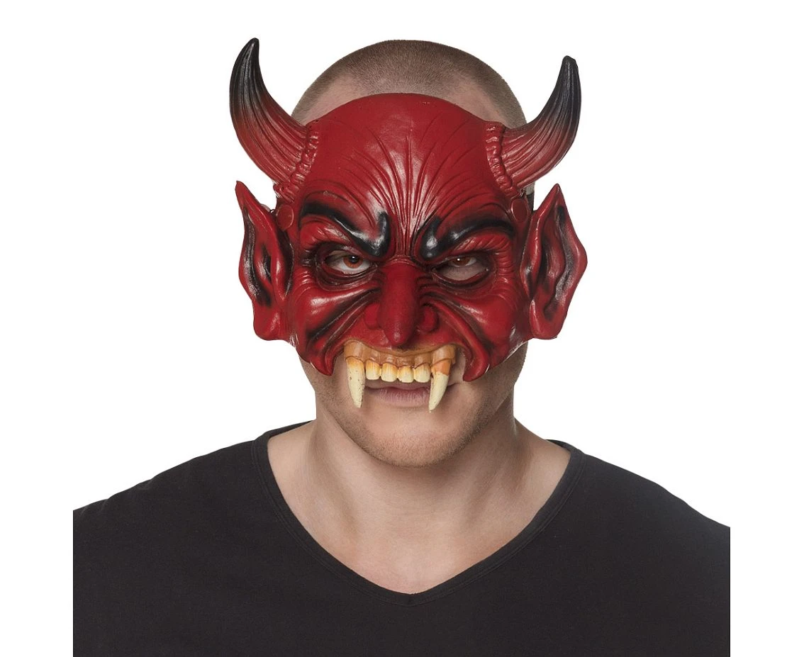 Foam half mask Devil