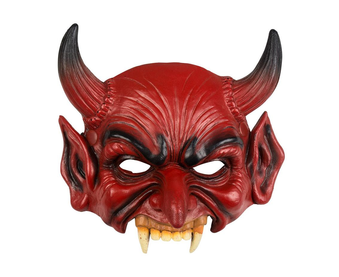 Foam half mask Devil
