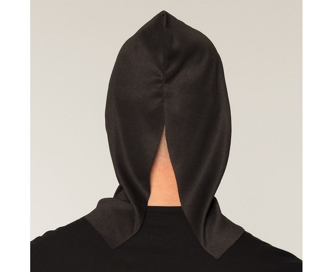 Mask skull with hood