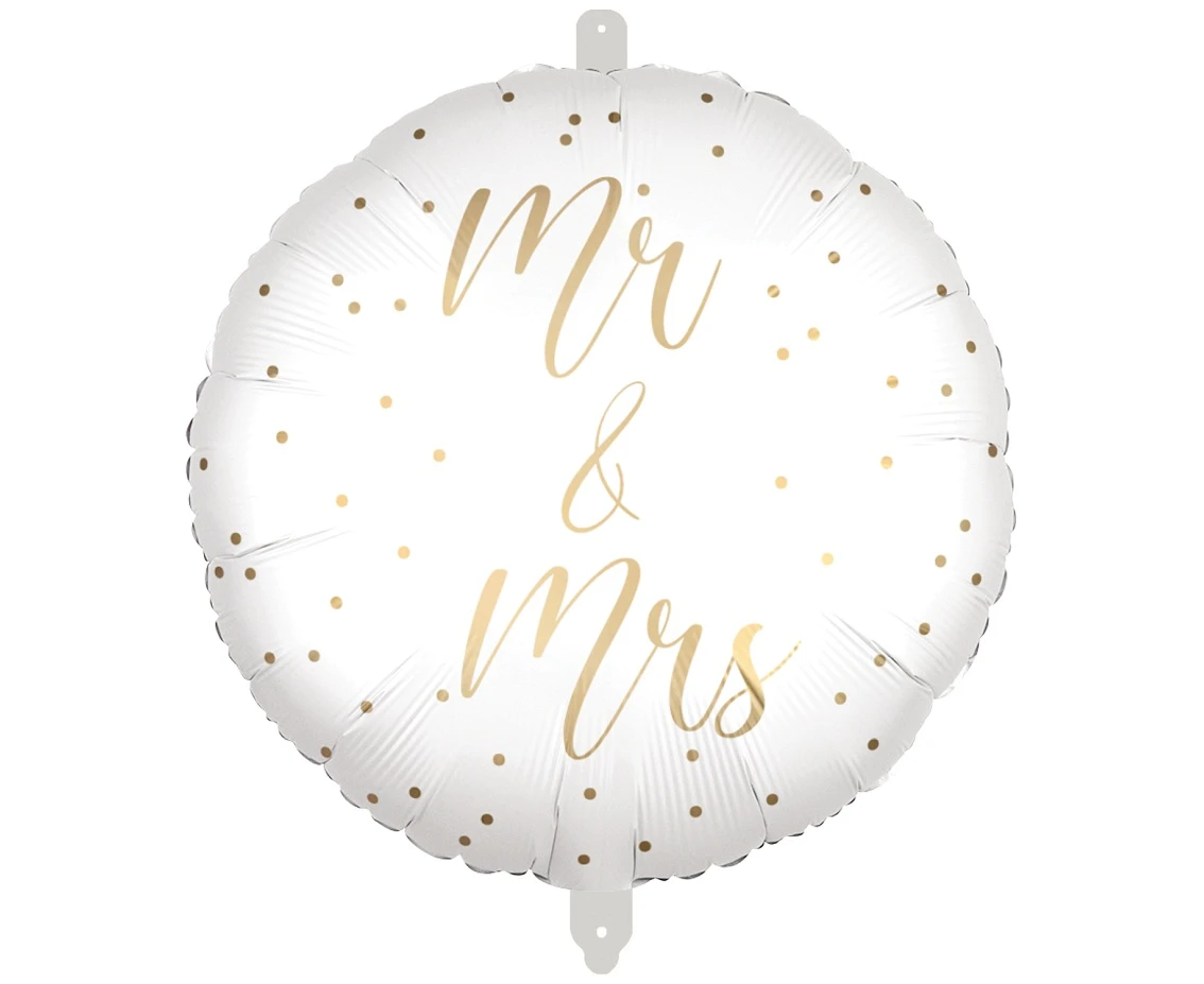 Mr & Mrs foil balloon
