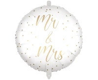 Mr & Mrs foil balloon
