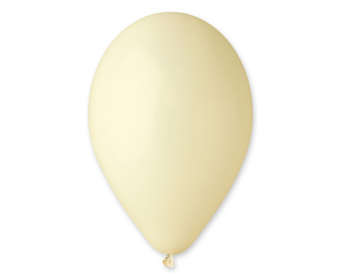 Balloons Gemar 10", pastel butter, 100pcs