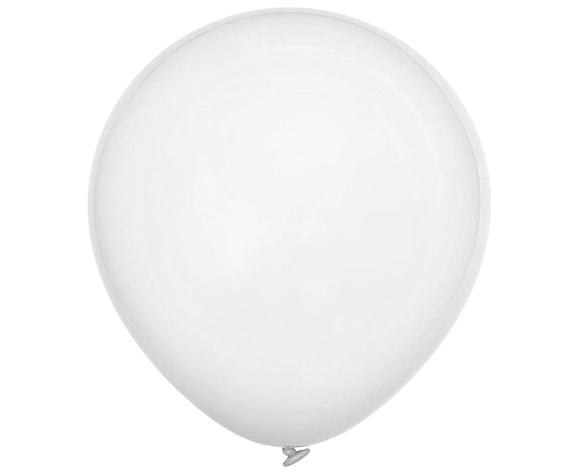 Balloons Decomex 5", pastel white, 100pcs