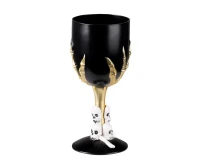 Plastic cup with skulls