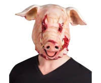 Latex mask Blooded pig