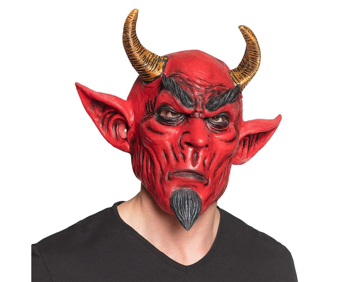 Latex mask Devil