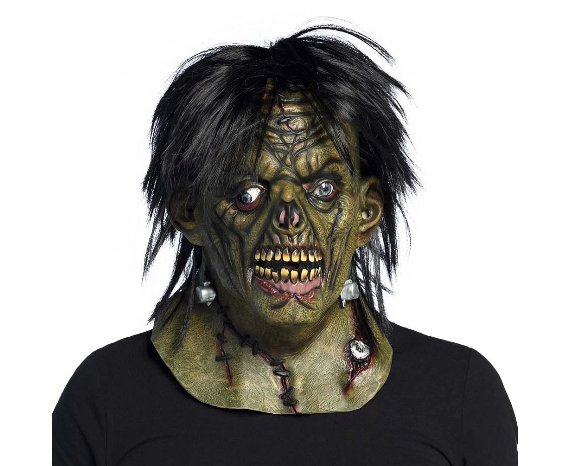 Latex mask with hair Franky