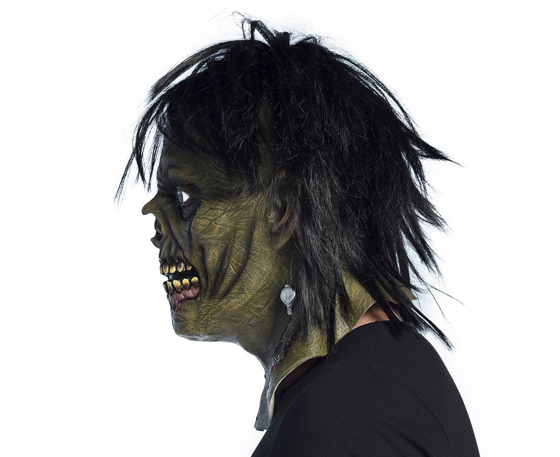 Latex mask with hair Franky