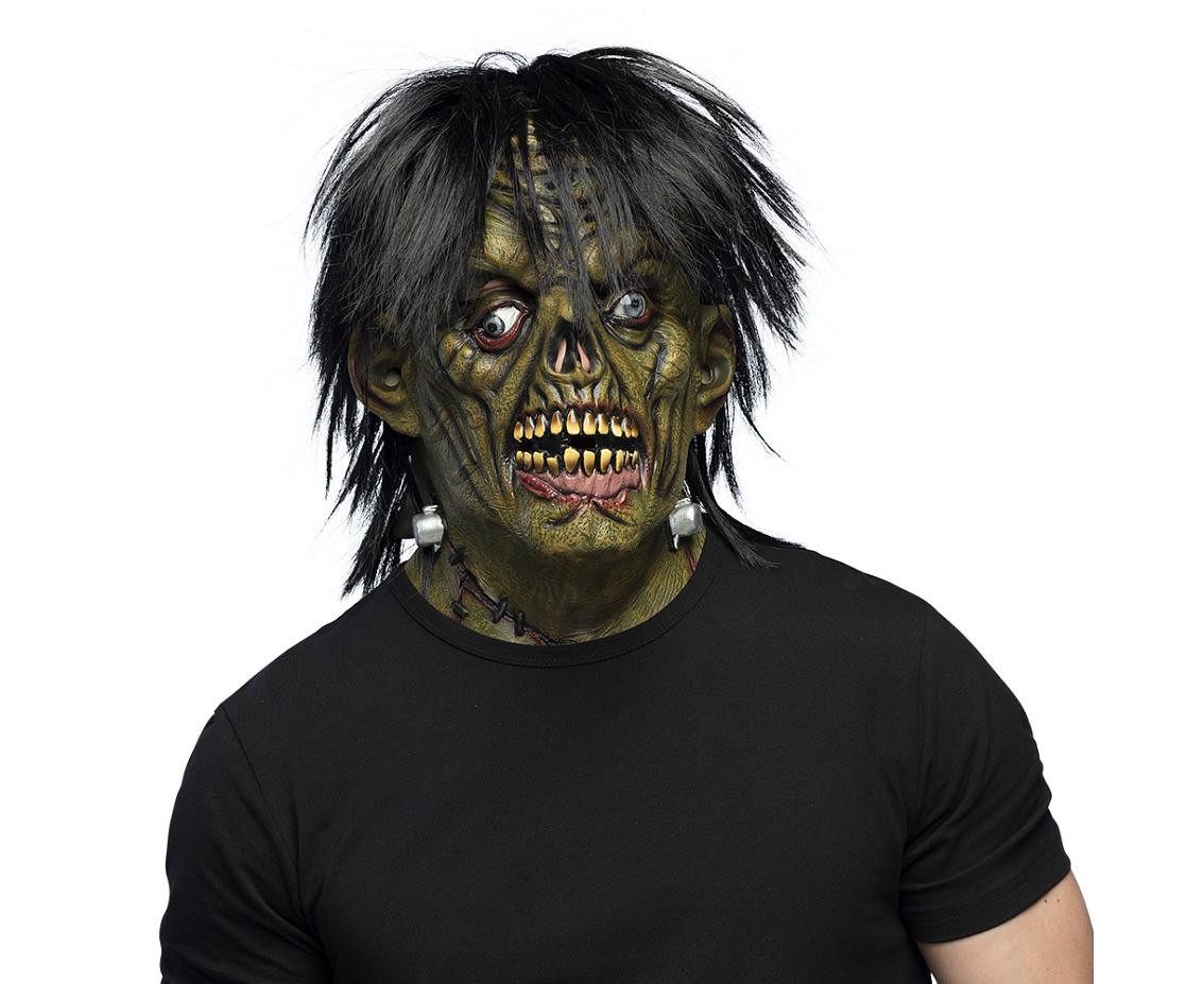 Latex mask with hair Franky