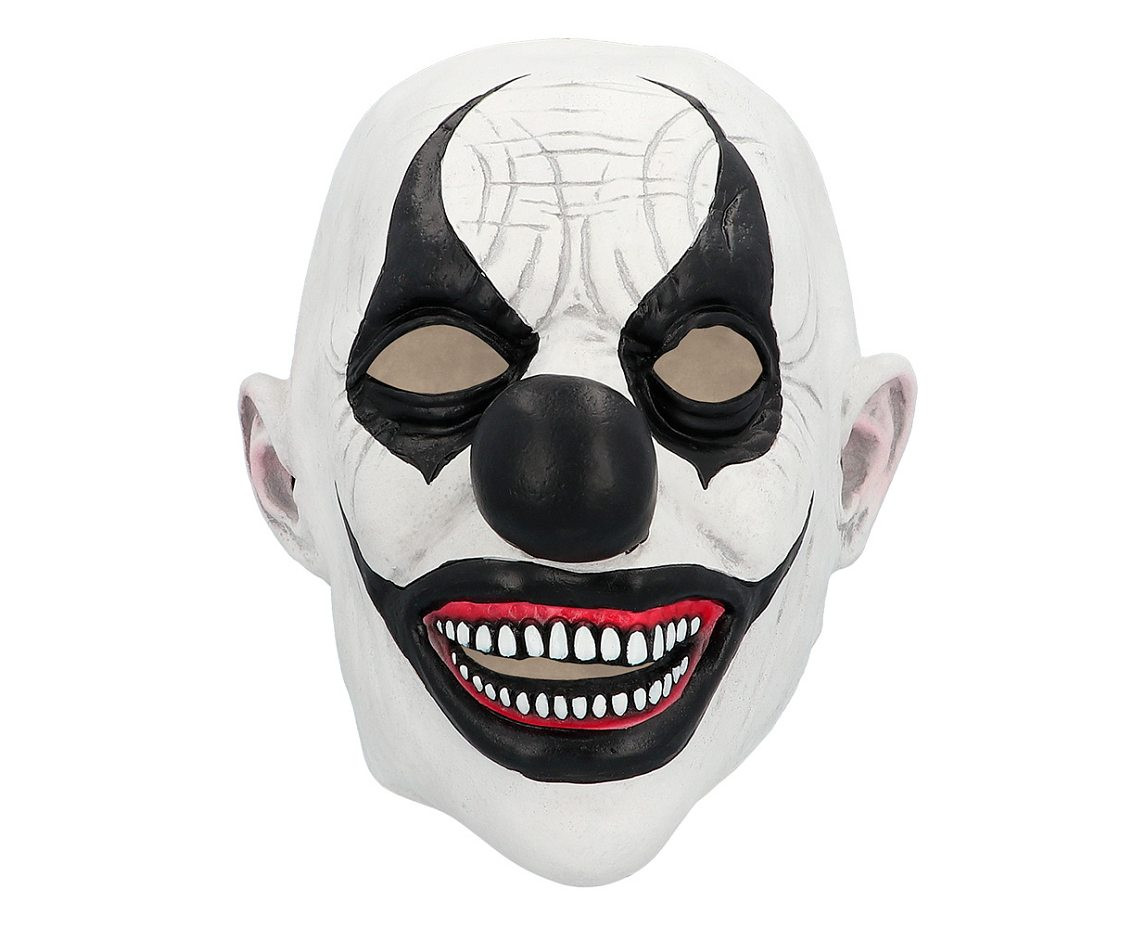 Latex mask devil clown