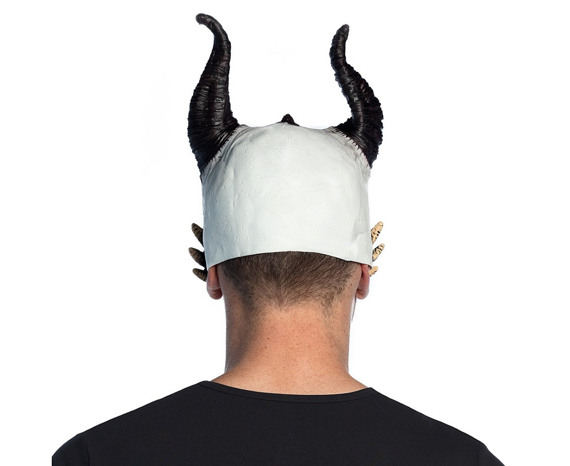 Latex half mask Dragon