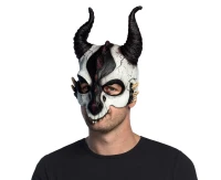 Latex half mask Dragon