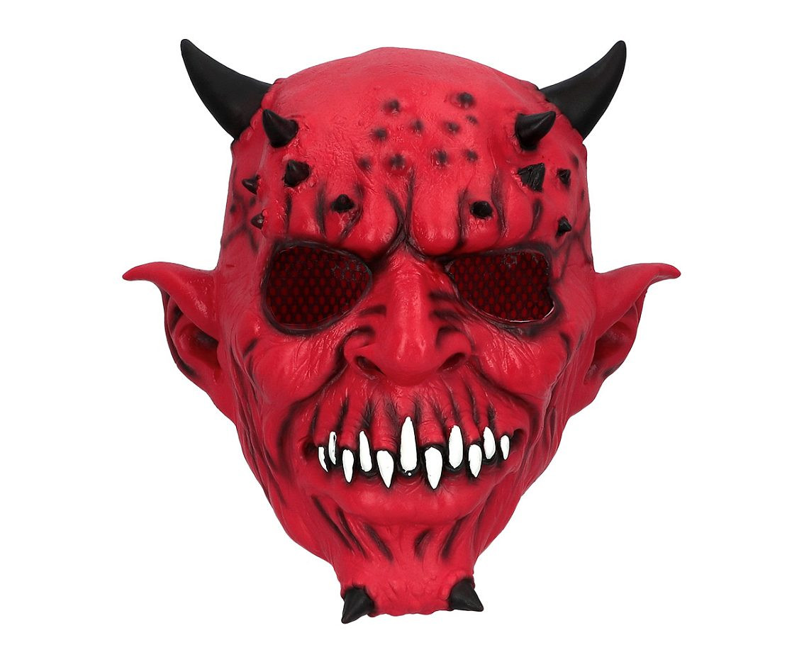 Latex mask Scarry Devil