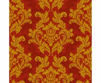 POLMAK Paper napkins Red&Gold Wallpaper, 20 pcs.