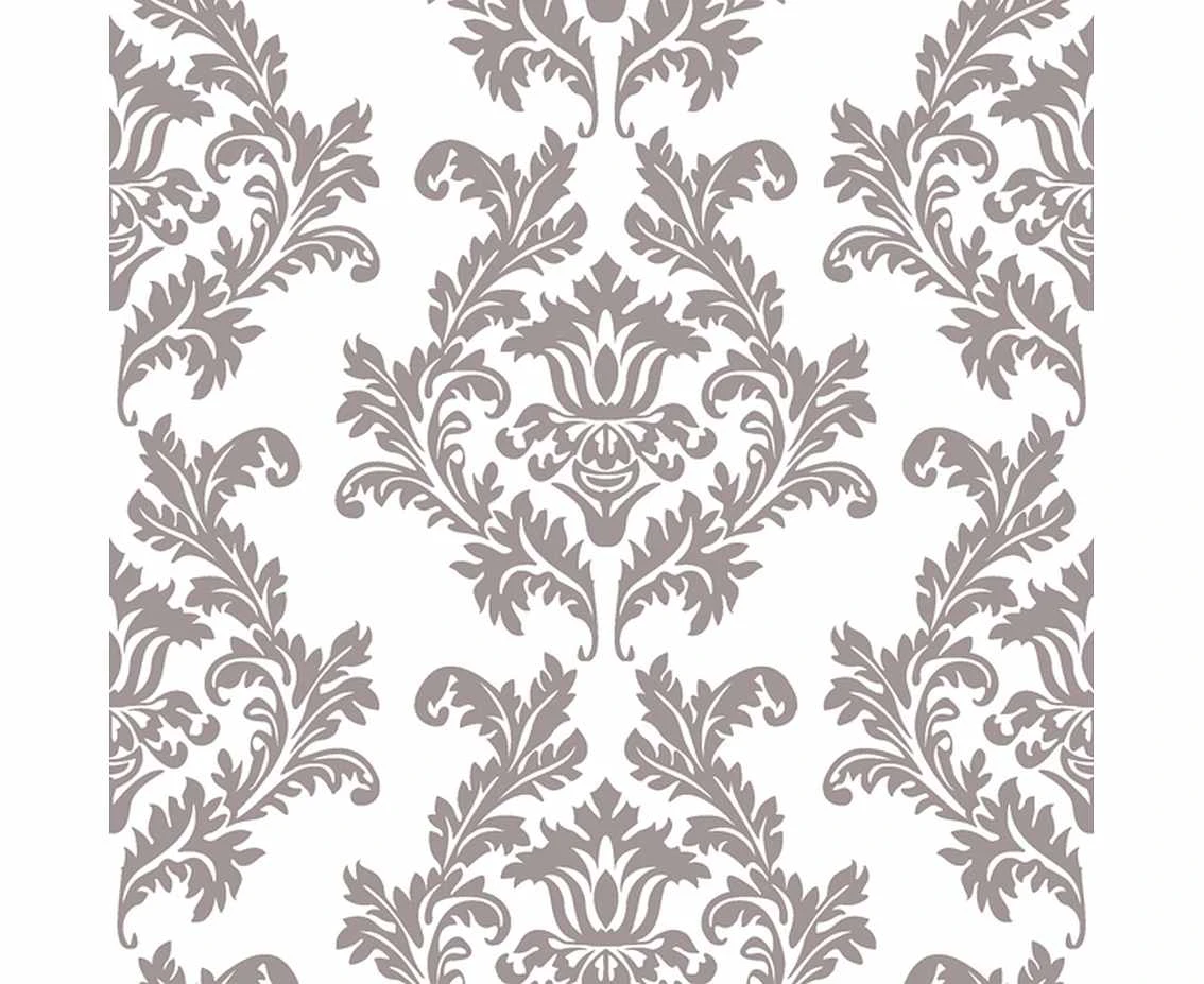 POLMAK Paper napkins Silver&Gold Wallpaper, 33 x 33 cm,  20 pcs.