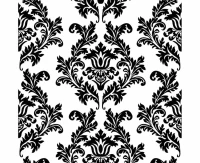 POLMAK Paper napkins White&Black Wallpaper, 20 pcs.