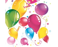 POLMAK Paper napkins Party Balloons, 33 x 33 cm,  20 pcs