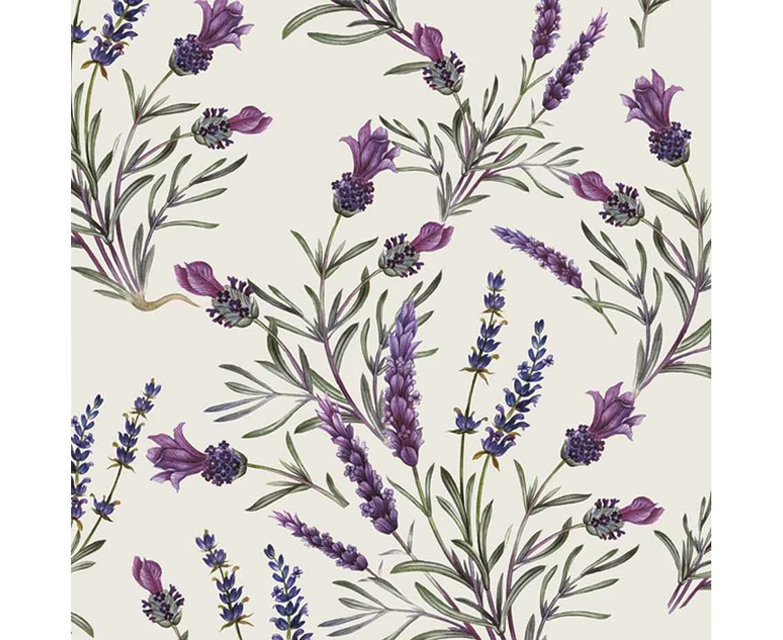 POLMAK Paper napkins Lavender Twigs, 20 pcs.