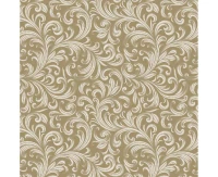 POLMAK Paper napkins Wallpaper Ornament Gold, 33 x 33 cm,  20 pcs.