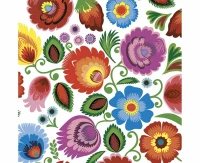 POLMAK Paper napkins Łowicz Embroidery Folk, 33 x 33 cm,  20 pcs