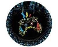 POLMAK Paper plates Play Joystick Pad, 18 cm,  8 pcs.