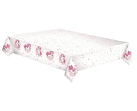 POLMAK Paper tablecloth Pink Heart Unicorn, 120 x 180 cm