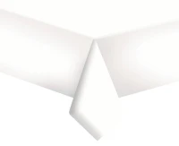 POLMAK Paper tablecloth White, 120 x 180 cm