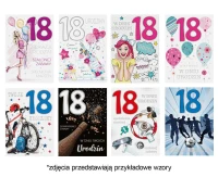 POLMAK Laurel with digits on sponges 117x167 Birthday 18th set. 699 Graphic - Boy, Numbers, Girl EOL