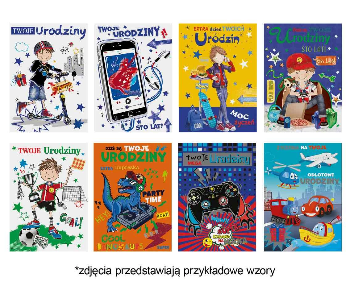 POLMAK Laurel Lux Edition B6LUX 127x180 Birthday Child set. 647 Children''s - Boy
