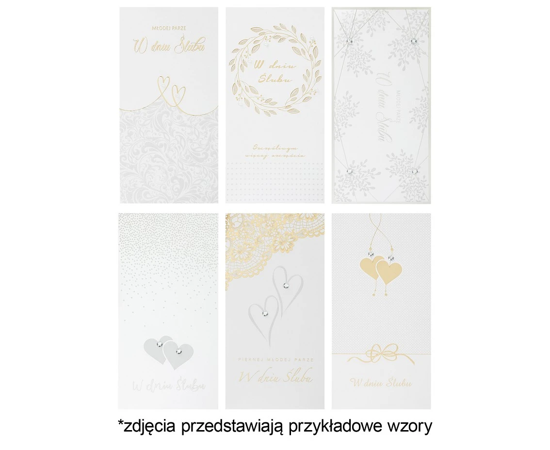 POLMAK Laura Lux Edition DLUX 105x210 Wedding Set. 604 Graphic - White, Bright, Embossing