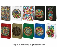 POLMAK Decorative bag T5 230x320x110 General set 193 Folk - Łowicz, Mix, 1 pcs.