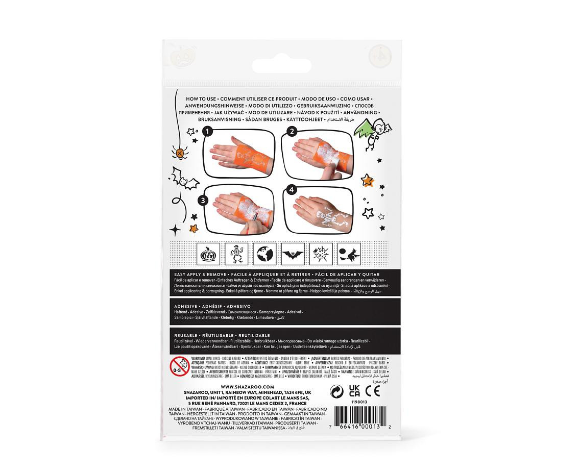 SN stencil 6 PCS HALLOWEEN 1198013