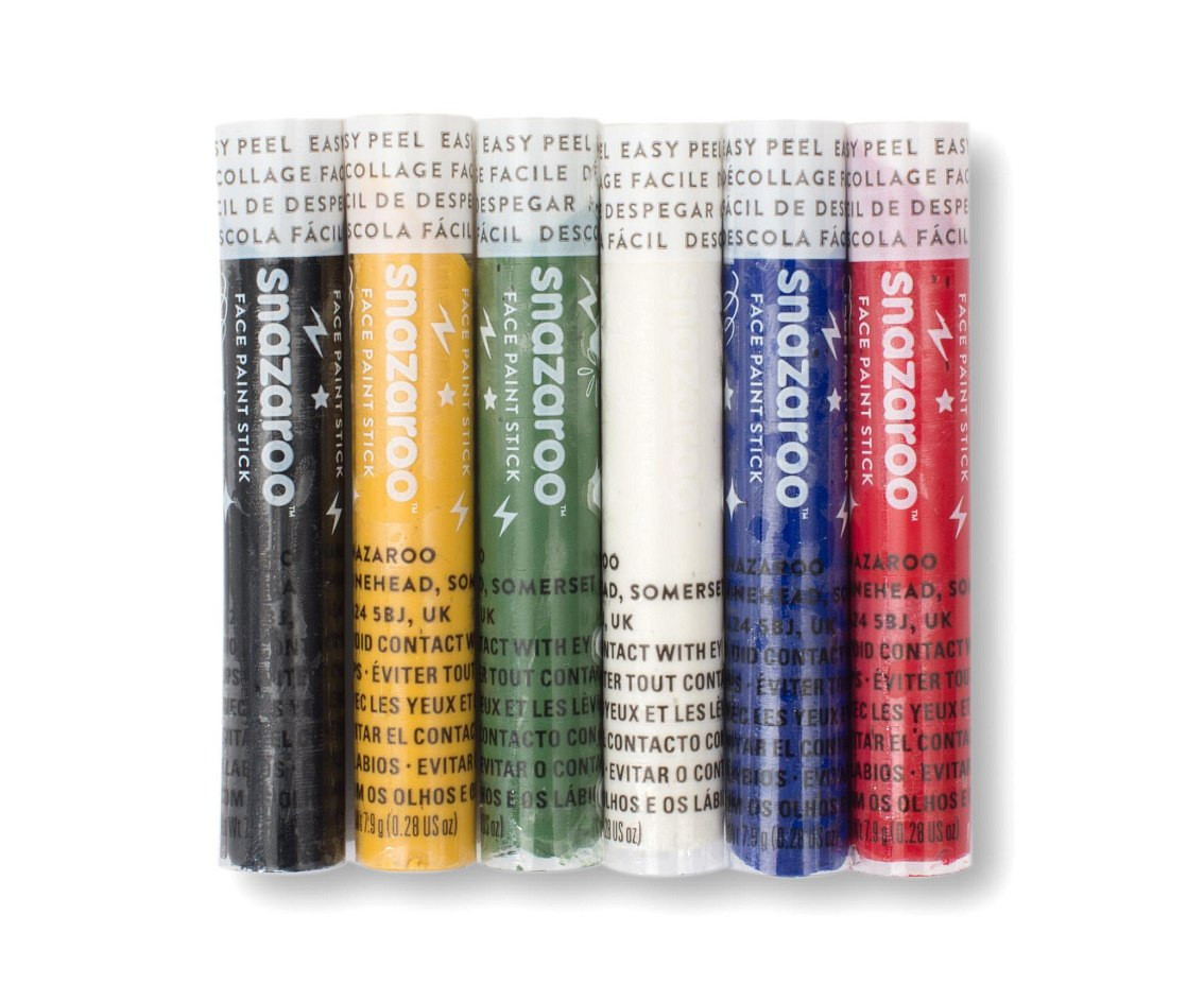 Snazaroo Face Paint Sticks 6 Unisex Eastern Europe Cluster