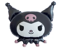 Foil balloon 24" FX - Kuromi,  unpacked (flat)